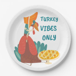 Türkei Vibes only Paper Plate Pappteller
