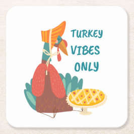 Türkei Vibes only Paper Plate Rechteckiger Pappuntersetzer