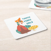 Türkei Vibes only Paper Plate Rechteckiger Pappuntersetzer (angewinkelt)