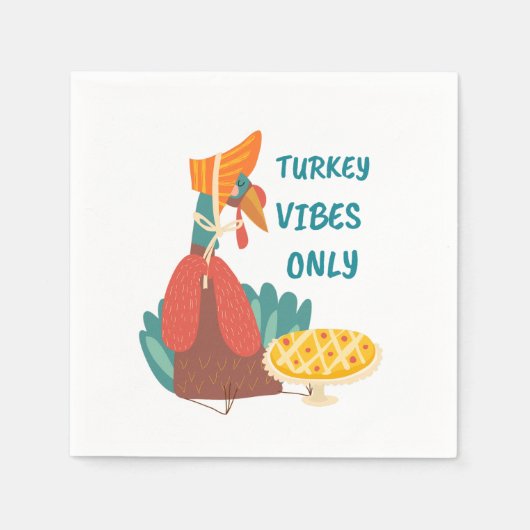 Türkei Vibes only Paper Plate Serviette (Vorderseite)