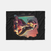 Türkei Video Game Gamer Erntedank Türkei Fleecedecke (Vorderseite (Horizontal))