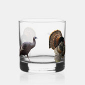 Türkei (Vogel) Whiskyglas (Rückseite)