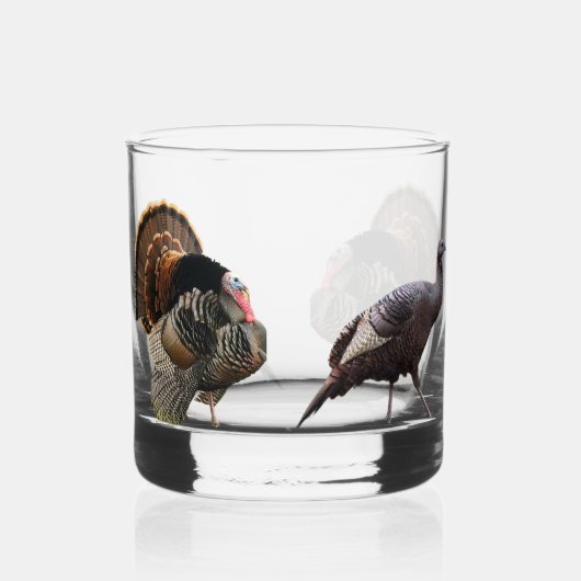Türkei (Vogel) Whiskyglas (Rechts)