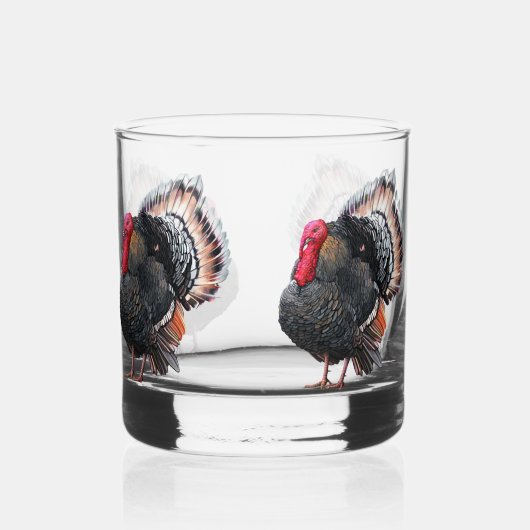 Türkei (Vogel) Whiskyglas (Links)