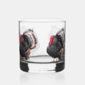 Türkei (Vogel) Whiskyglas (Rechts)