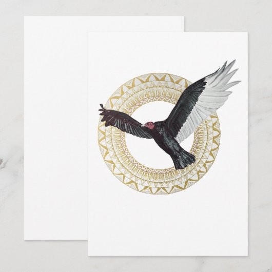 Türkei Vulkan Large Flat Note Card (Vorne/Hinten)