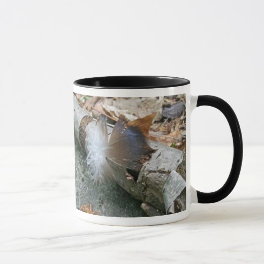 Türkei Vulture Feather Coordinated Items Tasse (Rechts)