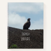 Türkei Vulture Spiral Notebook Notizblock (Vorderseite)