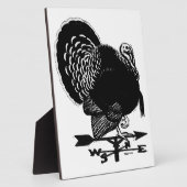 Türkei Weathervane Fotoplatte (Seite)