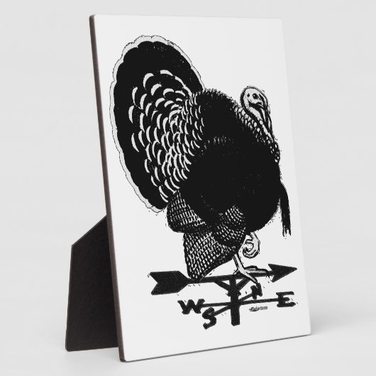 Türkei Weathervane Fotoplatte (Seite)