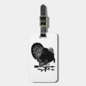 Türkei Weathervane Gepäckanhänger (Vorderseite vertikal)