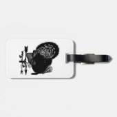 Türkei Weathervane Gepäckanhänger (Rückseite horizontal)