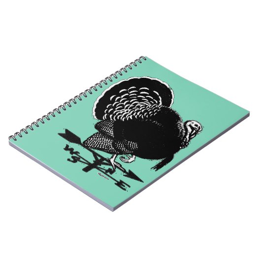 Türkei Weathervane Notizblock (Linke Seite)