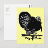 Türkei Weathervane Postkarte (Vorne/Hinten)