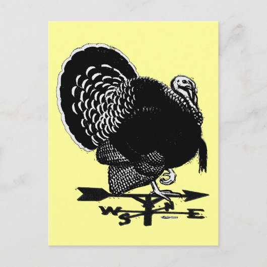 Türkei Weathervane Postkarte (Vorderseite)