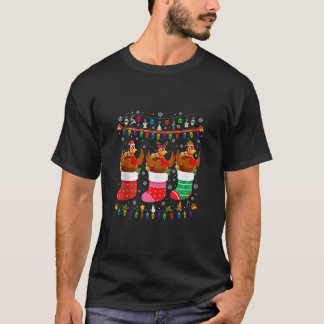 Türkei Weihnachtssocken Ugly Christmas Sweater Paj T-Shirt