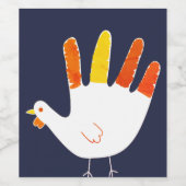 Türkei Weinetikett (Einzelnes Label)