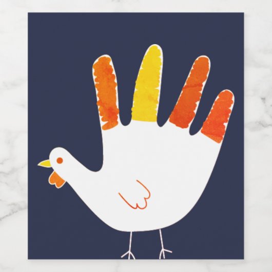 Türkei Weinetikett (Einzelnes Label)