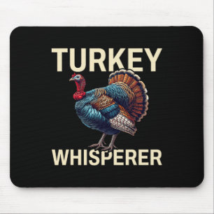 Türkei Whisperer-Putenjagd-Truthühner Jagdsee Mousepad