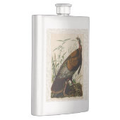 Türkei Wild Audubon Bird Painting Flachmann (Rechts)