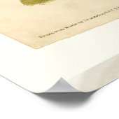 Türkei Wild Audubon Bird Painting Poster (Ecke)