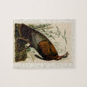 Türkei Wild Audubon Bird Painting Puzzle (Horizontal)