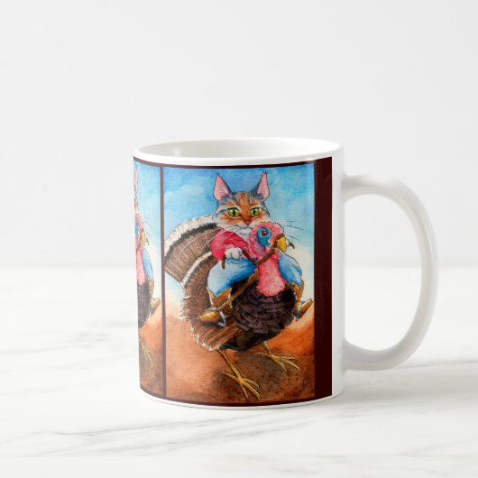 Türkei-Wrangler Cowboy-Katzen-Tasse Kaffeetasse (Rechts)