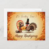 Türkei Zeit Postkarte (Vorne/Hinten)