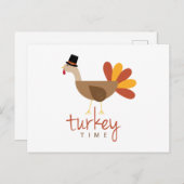 Türkei Zeit Postkarte (Vorne/Hinten)