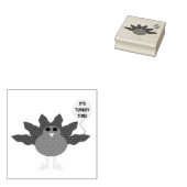 Türkei Zeitlicher Erntedank Holzkunst Briefmarke Gummistempel (Stempel)