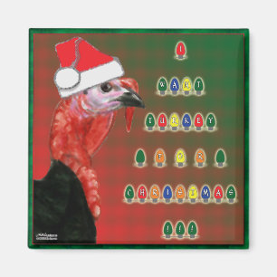 Türkei zu Weihnachten Magnet