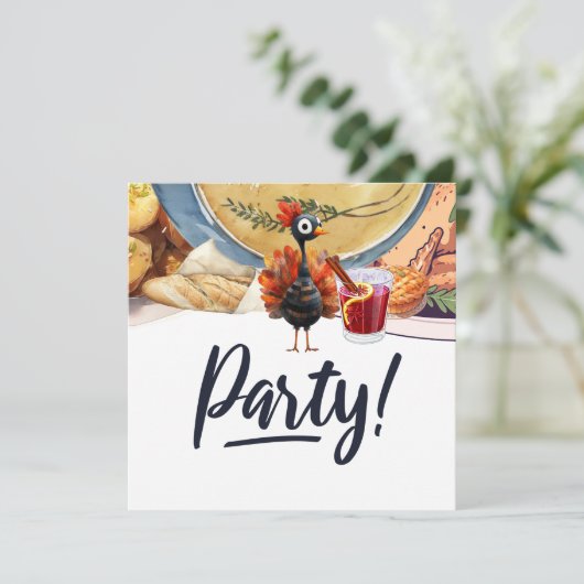 TÜRKEI zum Thema Erntedank Einladung (Stehend Vorderseite)