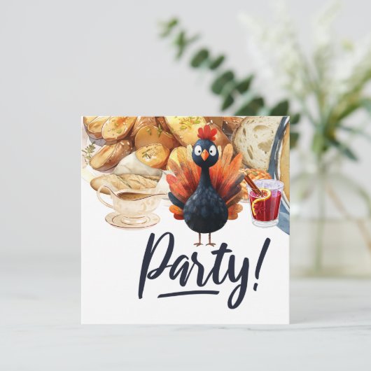 TÜRKEI zum Thema Erntedank Einladung (Stehend Vorderseite)