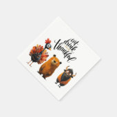 TÜRKEI zum Thema Herbstfest mit Erntedank Serviette (Ecke)