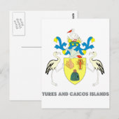 Turkemblem Postkarte (Vorne/Hinten)