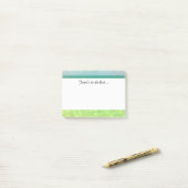 Türken des Aqua-grüne Ozean-| und Caicos-Foto Post-it Klebezettel (Auf Schreibtisch)