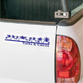 Türken u. Caicos Autoaufkleber (Auf Lkw)