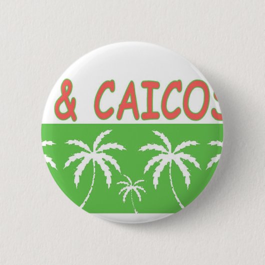 Türken u. Caicos Button (Vorderseite)