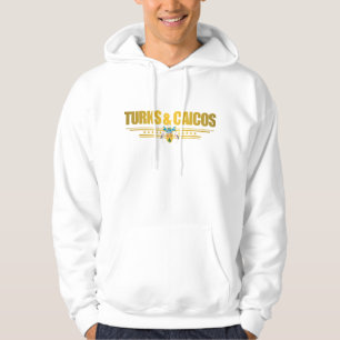Türken u. Caicos-Stolz-Kleid Hoodie