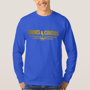 Türken u. Caicos-Stolz-Kleid T-Shirt
