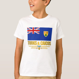 Türken u. Caicos-Stolz-Kleid T-Shirt