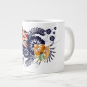 Türken und Caicos-Flagge Jumbo-Tasse (Vorderseite Rechts)
