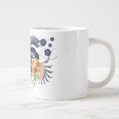 Türken und Caicos-Flagge Jumbo-Tasse (Rechts)