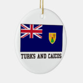 Türken und Caicos Keramik Ornament (Rechts)