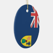 Türken und Caicos Keramikornament (Rechts)