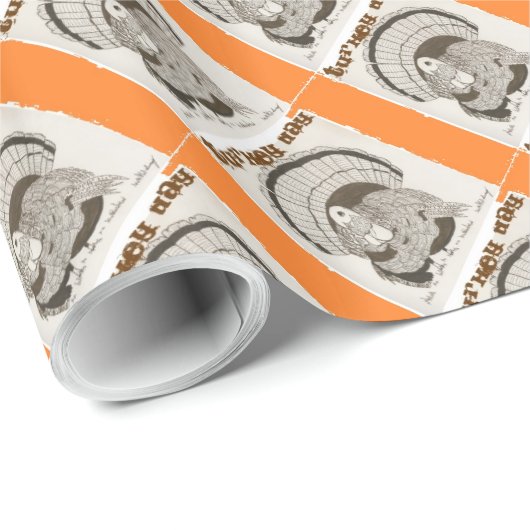 Türkentag Geschenkpapier (Rolleneckpunkt)