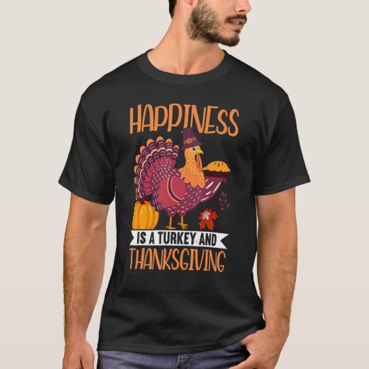 Turkey And Thanksgiving Thanks Giving Thanksgivin T-Shirt (Vorderseite)