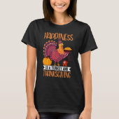 Turkey And Thanksgiving Thanks Giving  Thanksgivin T-Shirt (Vorderseite)