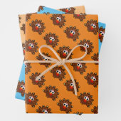 Turkey bird thanksgiving Wrapping Paper Sheets Geschenkpapier Set (Beispiel)