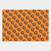 Turkey bird thanksgiving Wrapping Paper Sheets Geschenkpapier Set (Vorderseite)